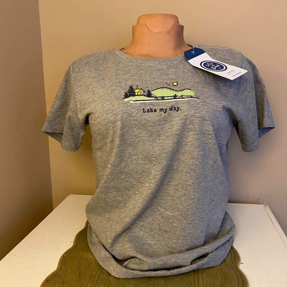 Life is good: lake my day tshirt